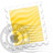 Yellow Waves Icon